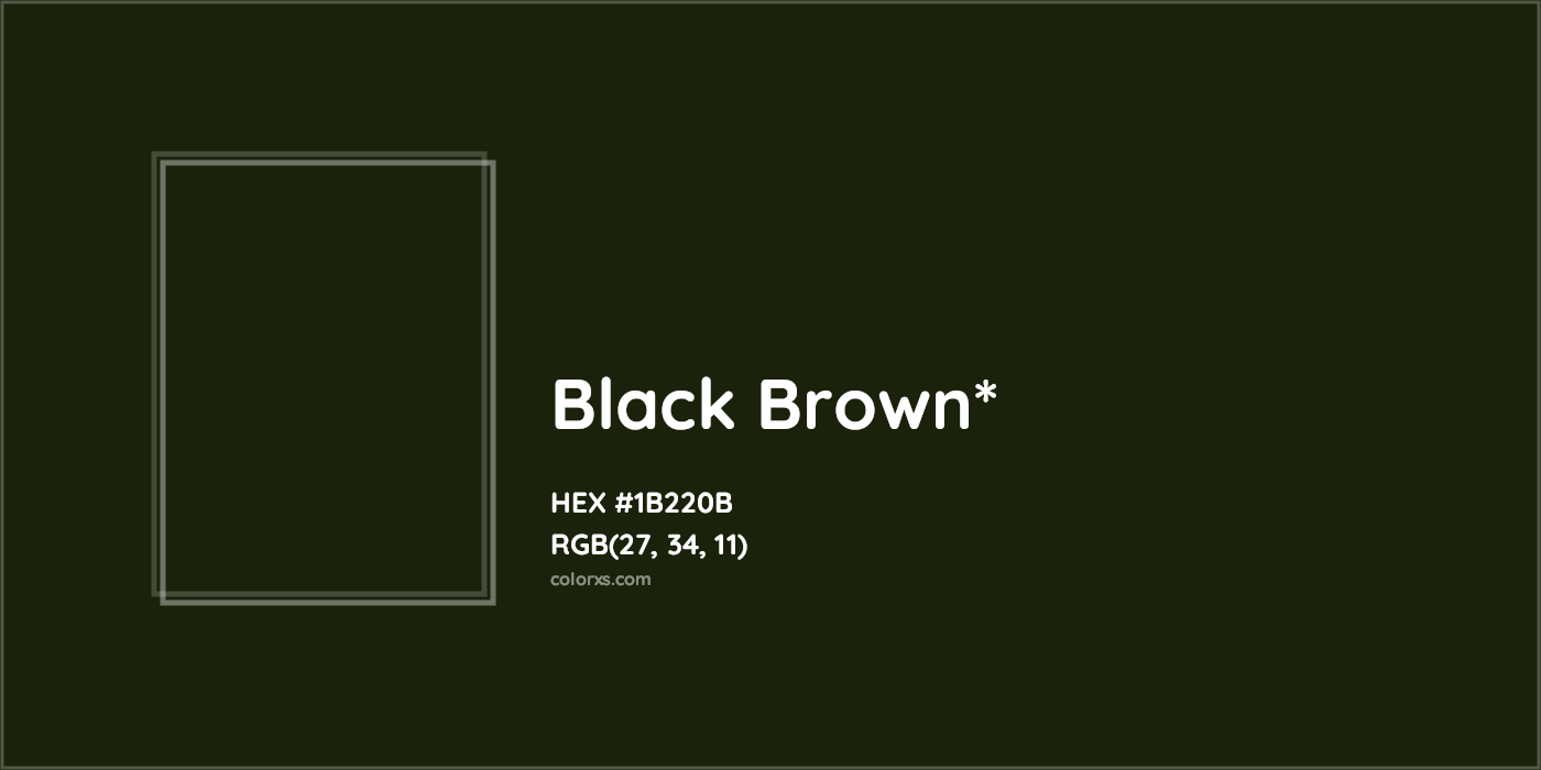 HEX #1B220B Color Name, Color Code, Palettes, Similar Paints, Images