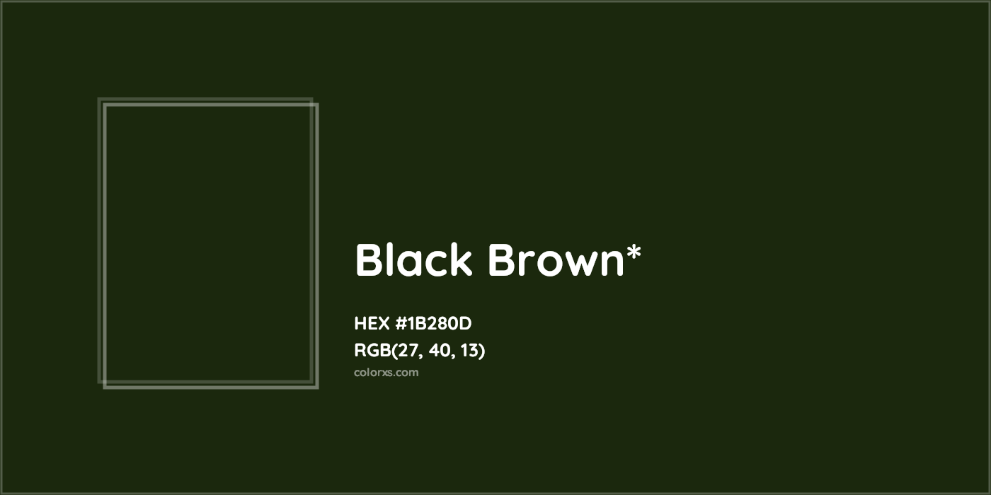 HEX #1B280D Color Name, Color Code, Palettes, Similar Paints, Images