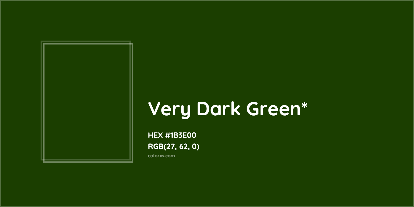 HEX #1B3E00 Color Name, Color Code, Palettes, Similar Paints, Images