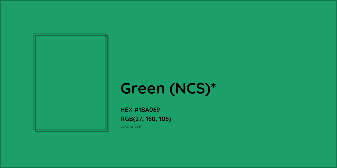 HEX #1BA069 Color Name, Color Code, Palettes, Similar Paints, Images