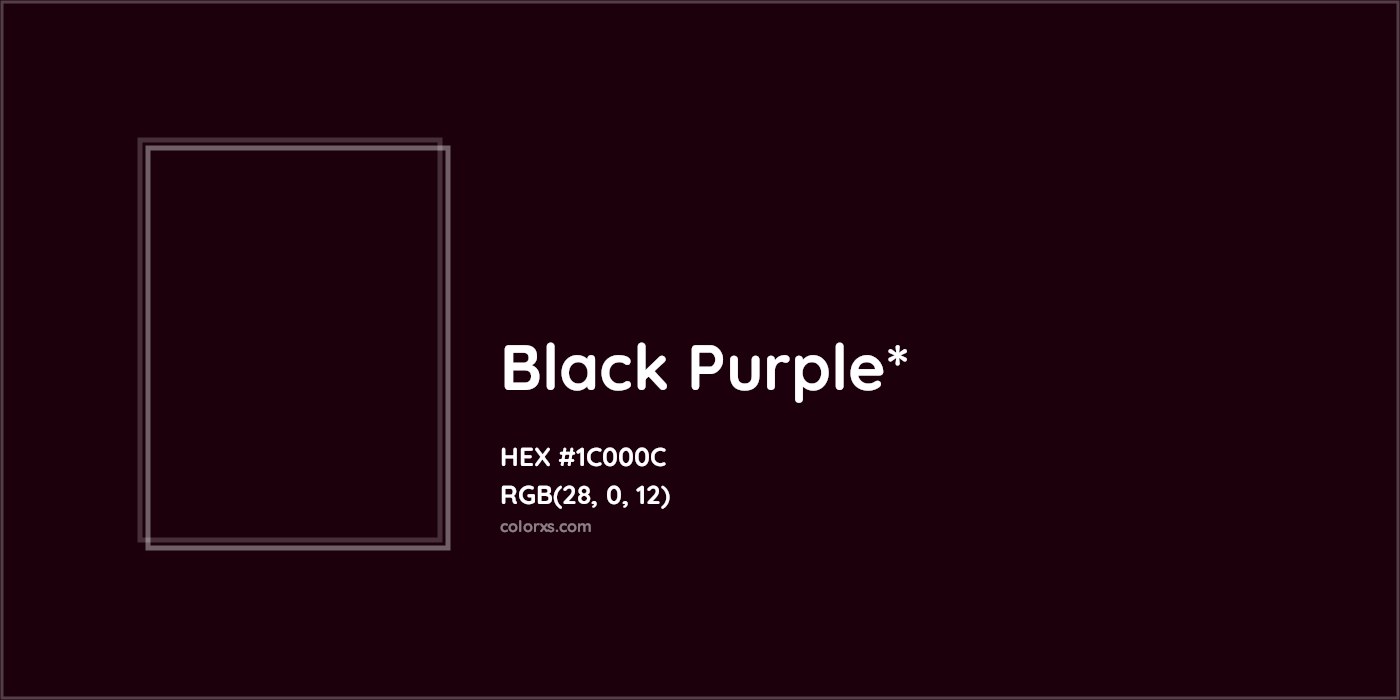 HEX #1C000C Color Name, Color Code, Palettes, Similar Paints, Images