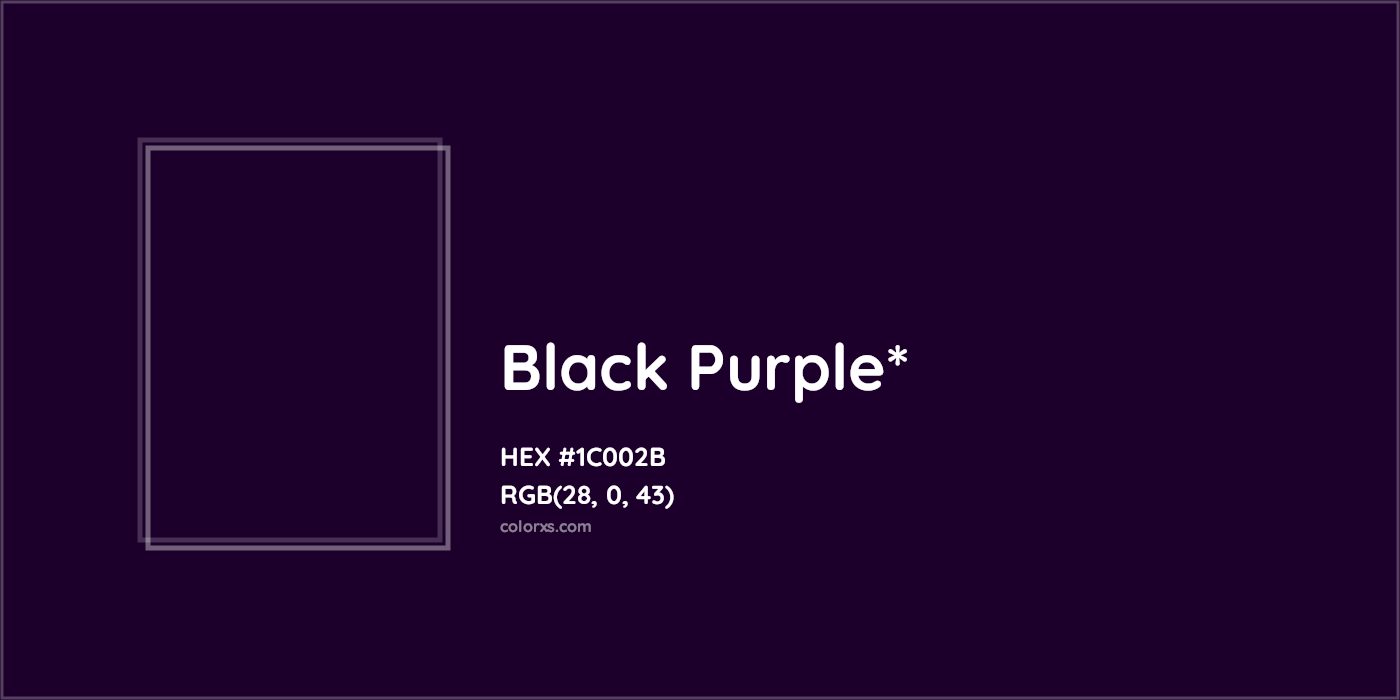 HEX #1C002B Color Name, Color Code, Palettes, Similar Paints, Images