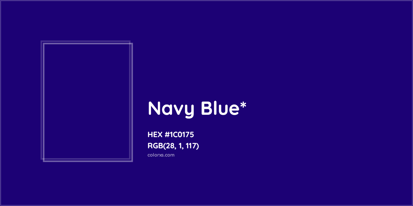 HEX #1C0175 Color Name, Color Code, Palettes, Similar Paints, Images
