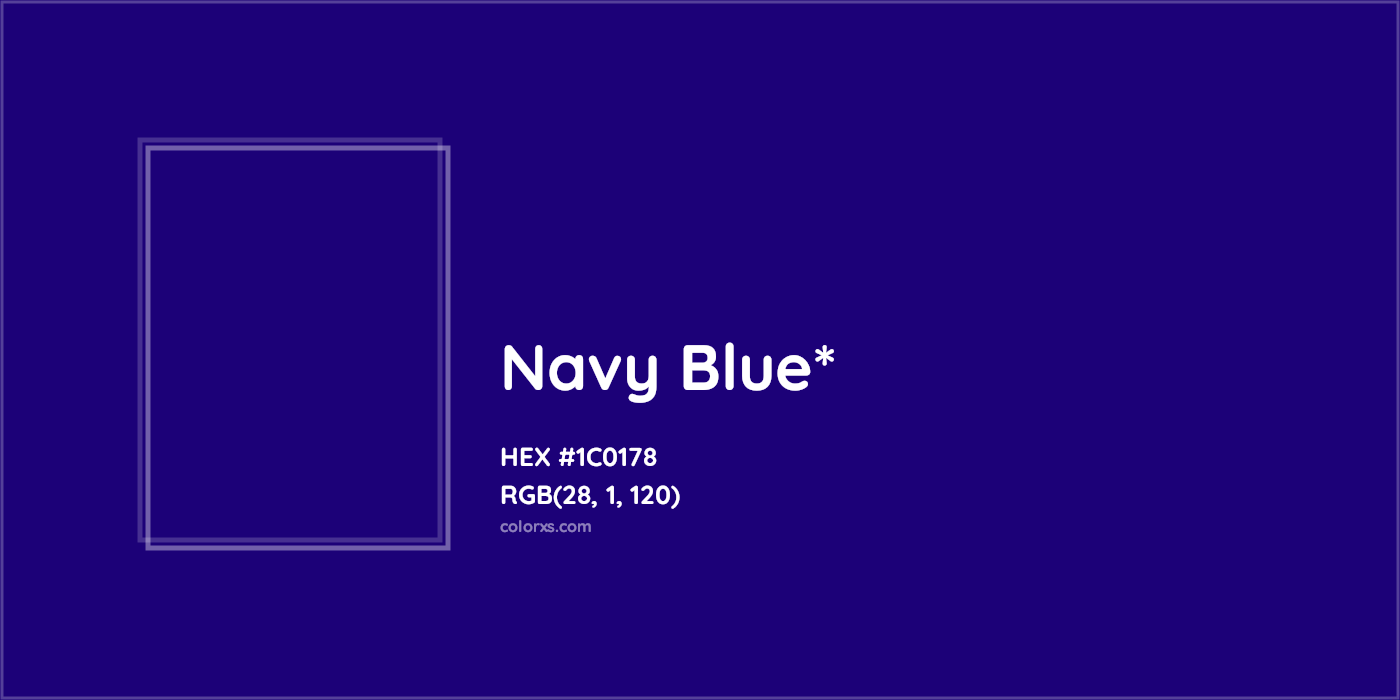HEX #1C0178 Color Name, Color Code, Palettes, Similar Paints, Images