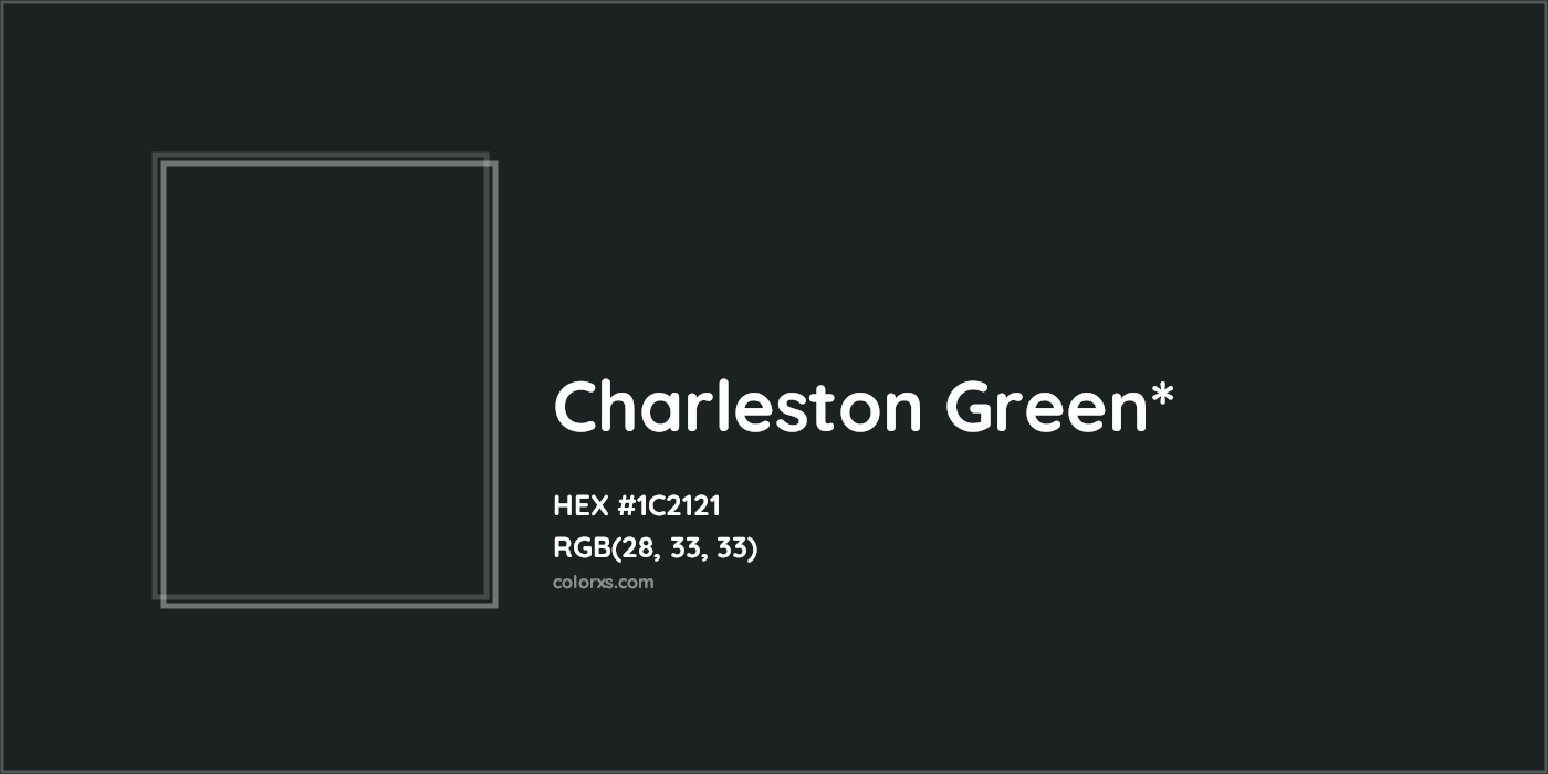 HEX #1C2121 Color Name, Color Code, Palettes, Similar Paints, Images