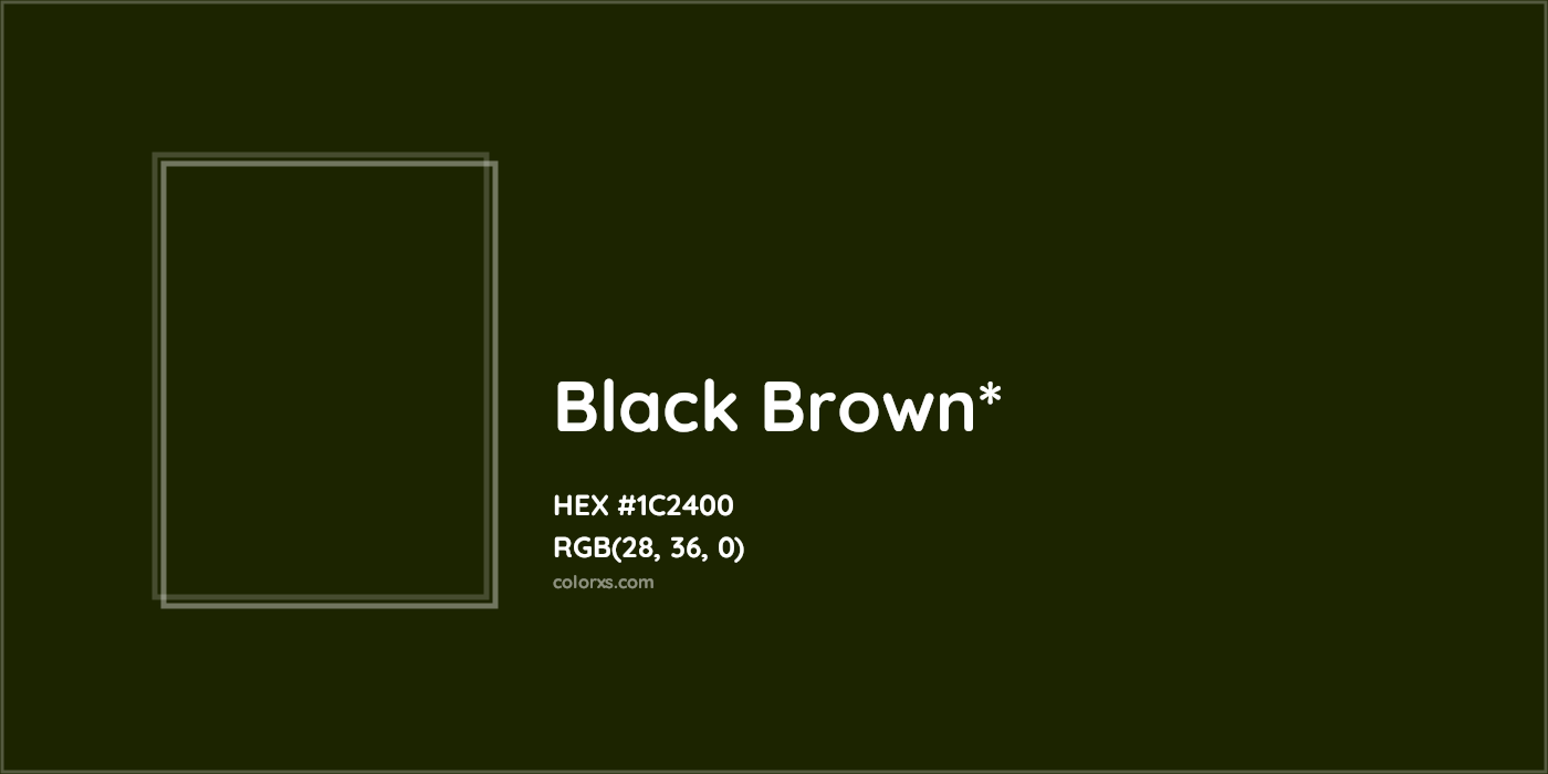 HEX #1C2400 Color Name, Color Code, Palettes, Similar Paints, Images