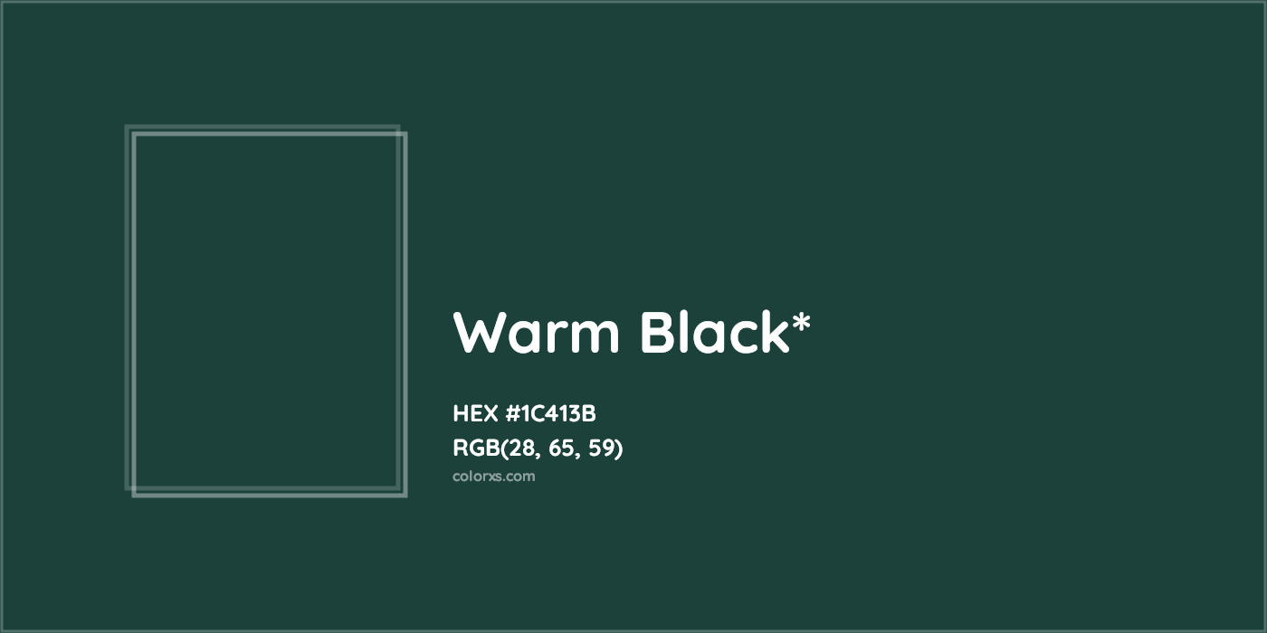 HEX #1C413B Color Name, Color Code, Palettes, Similar Paints, Images