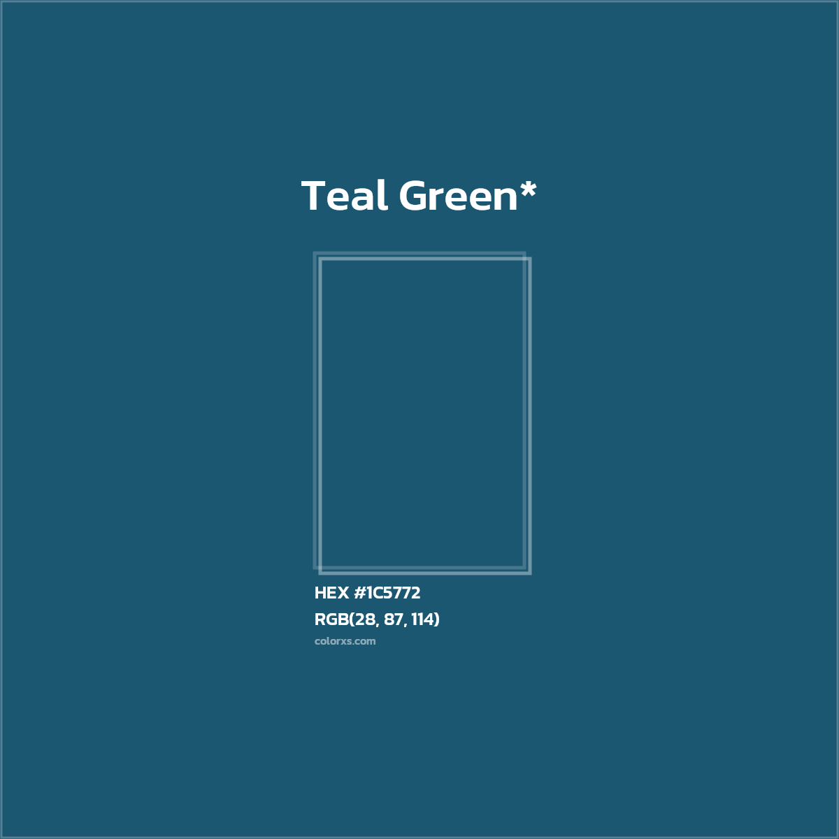 HEX #1C5772 Color Name, Color Code, Palettes, Similar Paints, Images