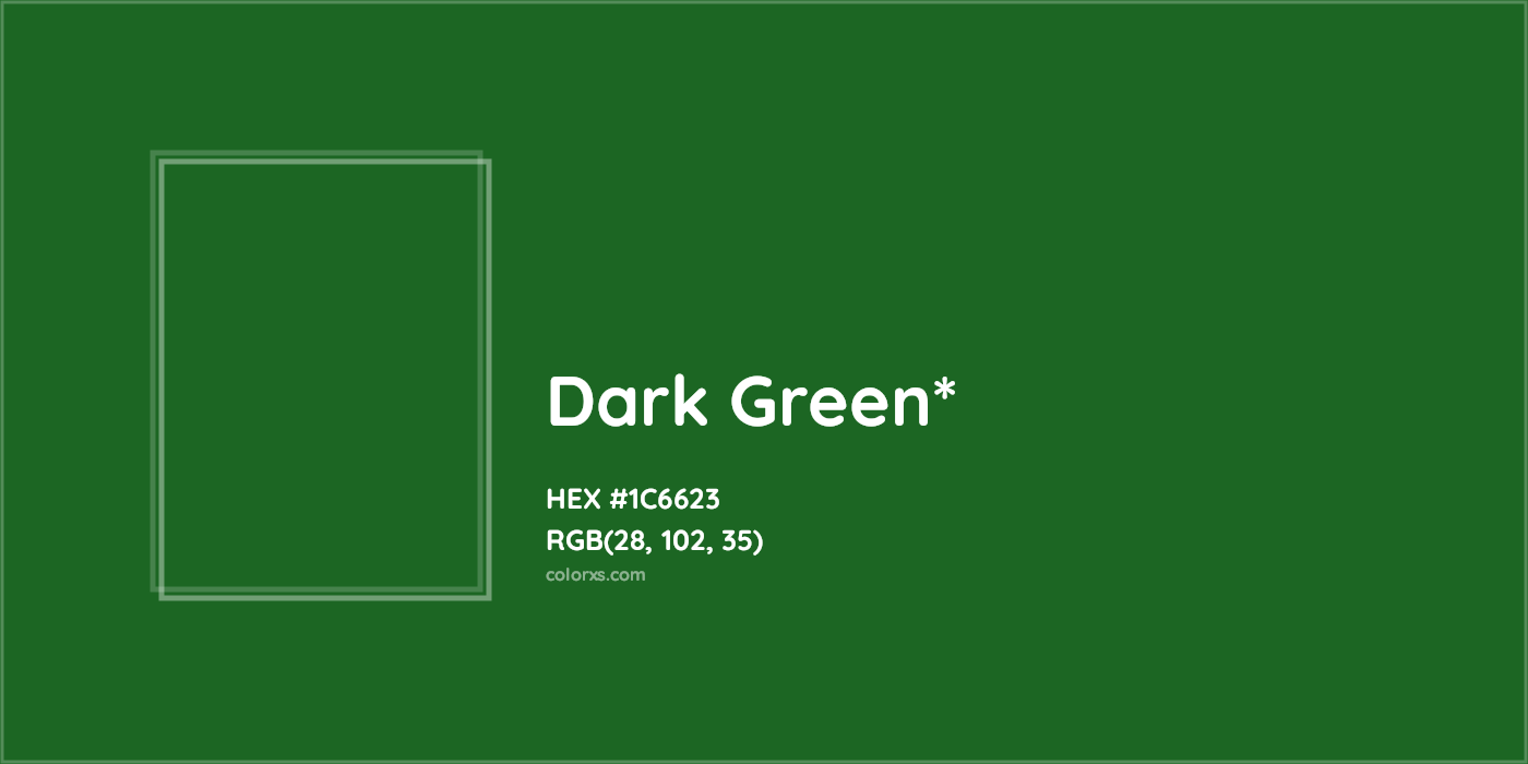 HEX #1C6623 Color Name, Color Code, Palettes, Similar Paints, Images