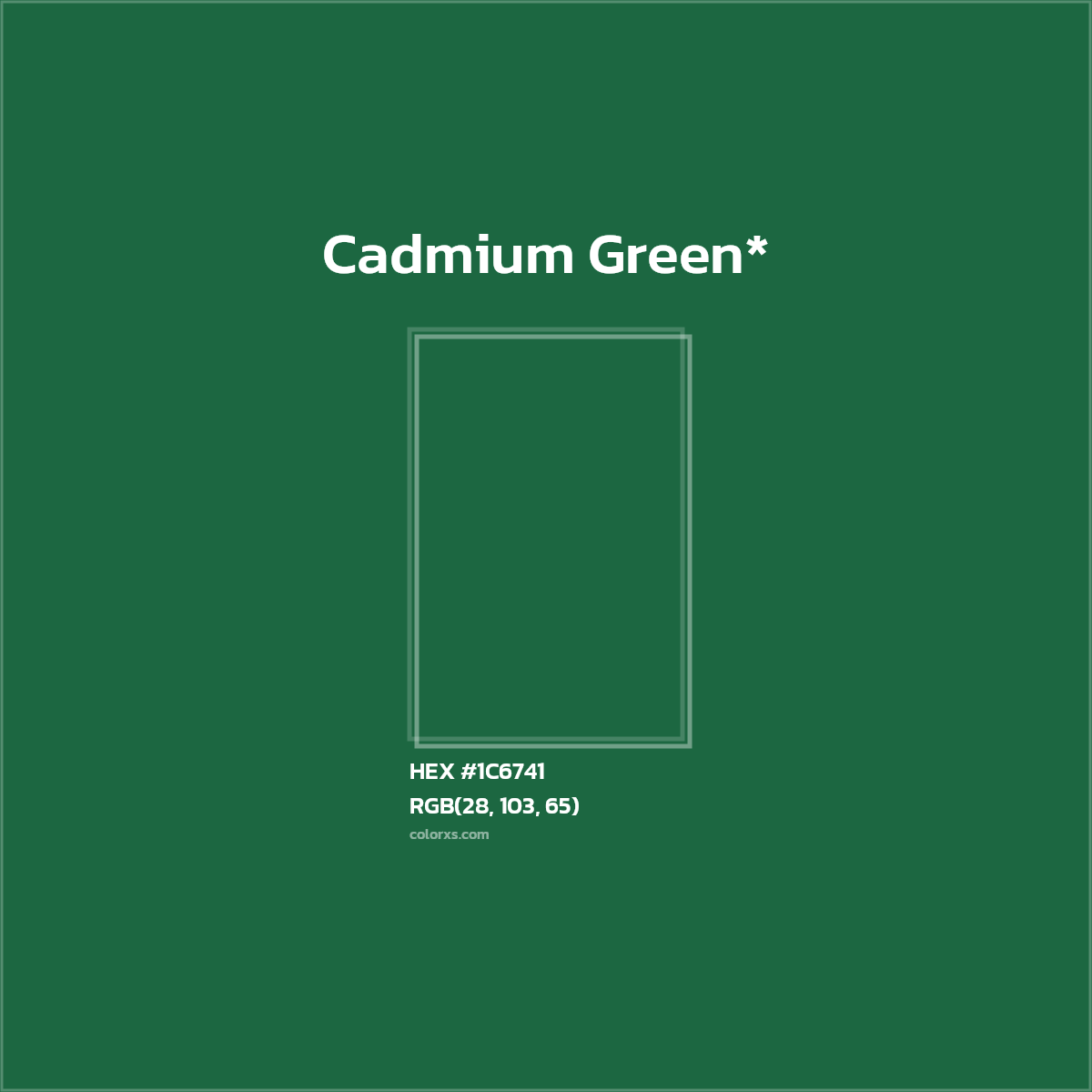 HEX #1C6741 Color Name, Color Code, Palettes, Similar Paints, Images