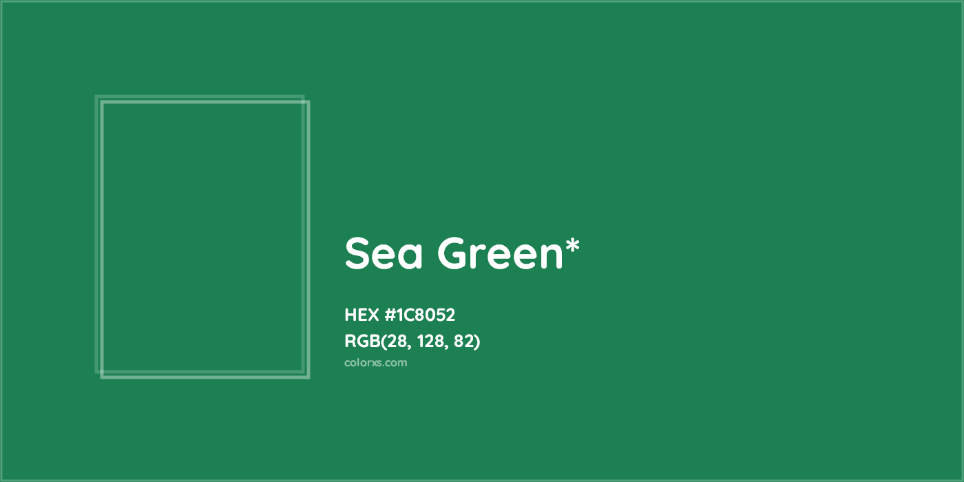 HEX #1C8052 Color Name, Color Code, Palettes, Similar Paints, Images