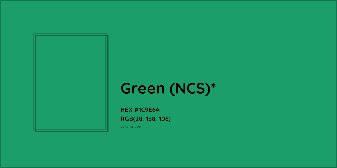 HEX #1C9E6A Color Name, Color Code, Palettes, Similar Paints, Images