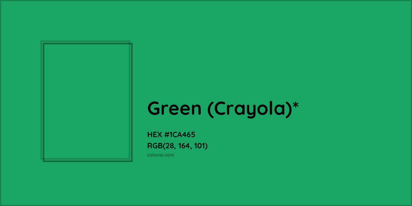 HEX #1CA465 Color Name, Color Code, Palettes, Similar Paints, Images
