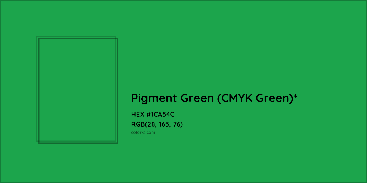 HEX #1CA54C Color Name, Color Code, Palettes, Similar Paints, Images