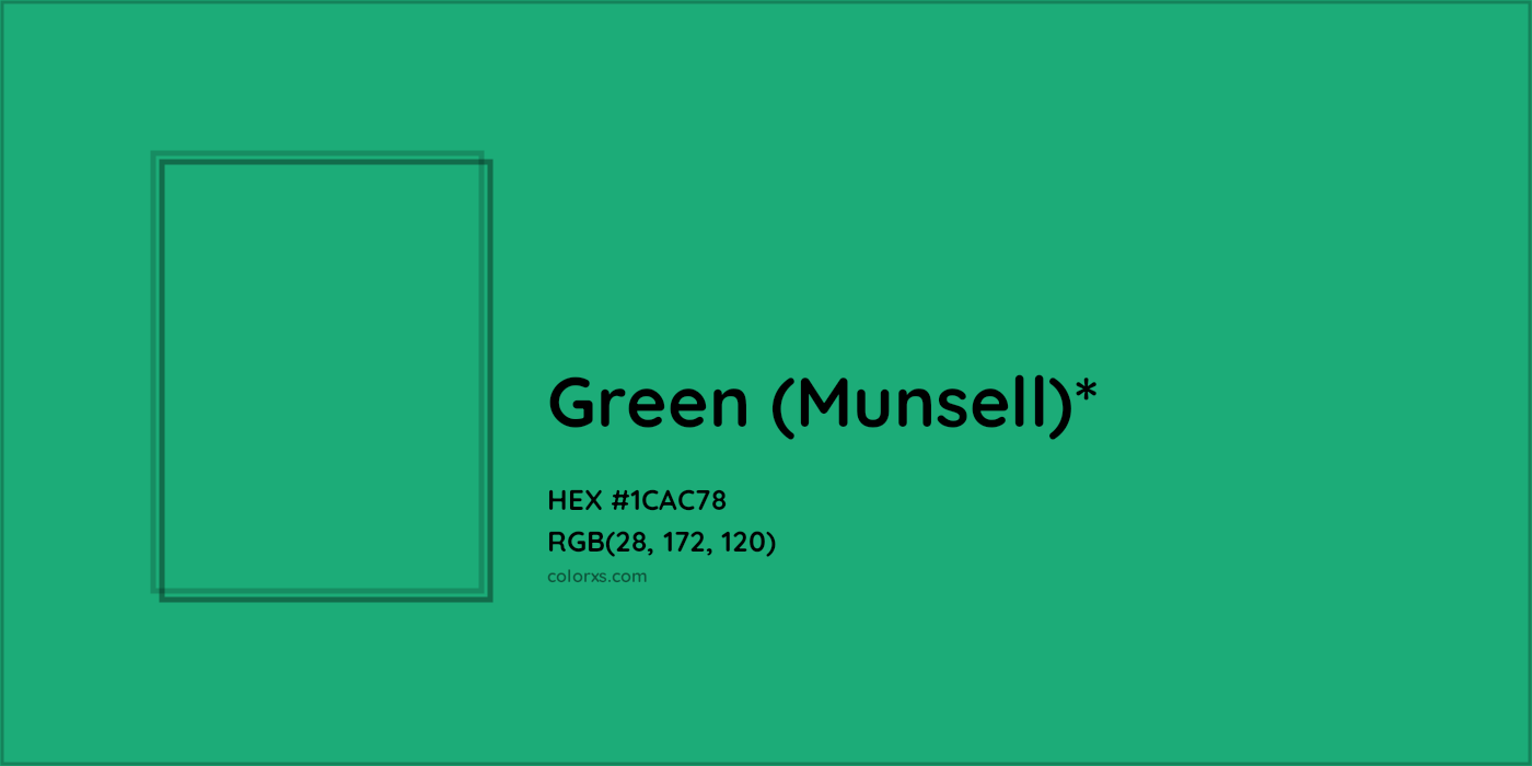 HEX #1CAC78 Color Name, Color Code, Palettes, Similar Paints, Images