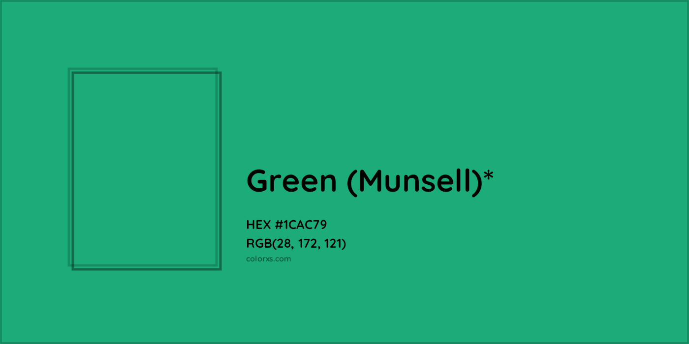 HEX #1CAC79 Color Name, Color Code, Palettes, Similar Paints, Images