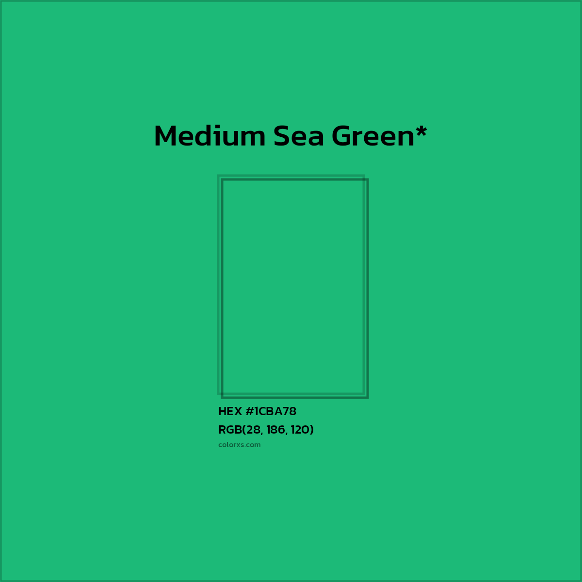 HEX #1CBA78 Color Name, Color Code, Palettes, Similar Paints, Images