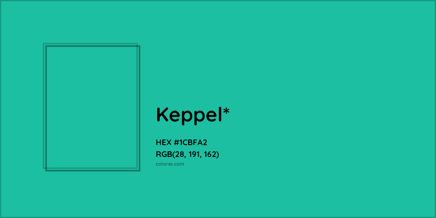 HEX #1CBFA2 Color Name, Color Code, Palettes, Similar Paints, Images