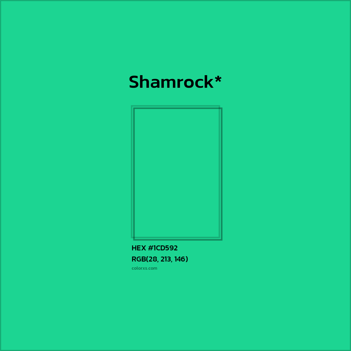 HEX #1CD592 Color Name, Color Code, Palettes, Similar Paints, Images