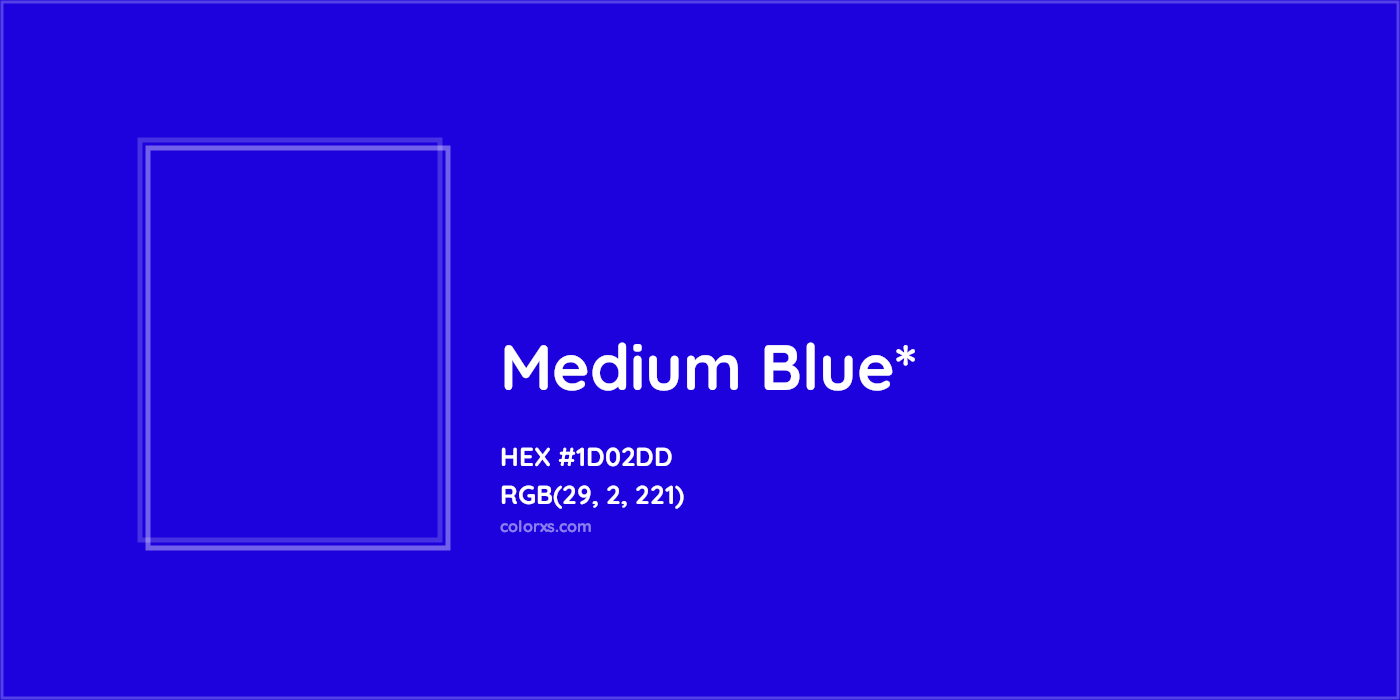 HEX #1D02DD Color Name, Color Code, Palettes, Similar Paints, Images