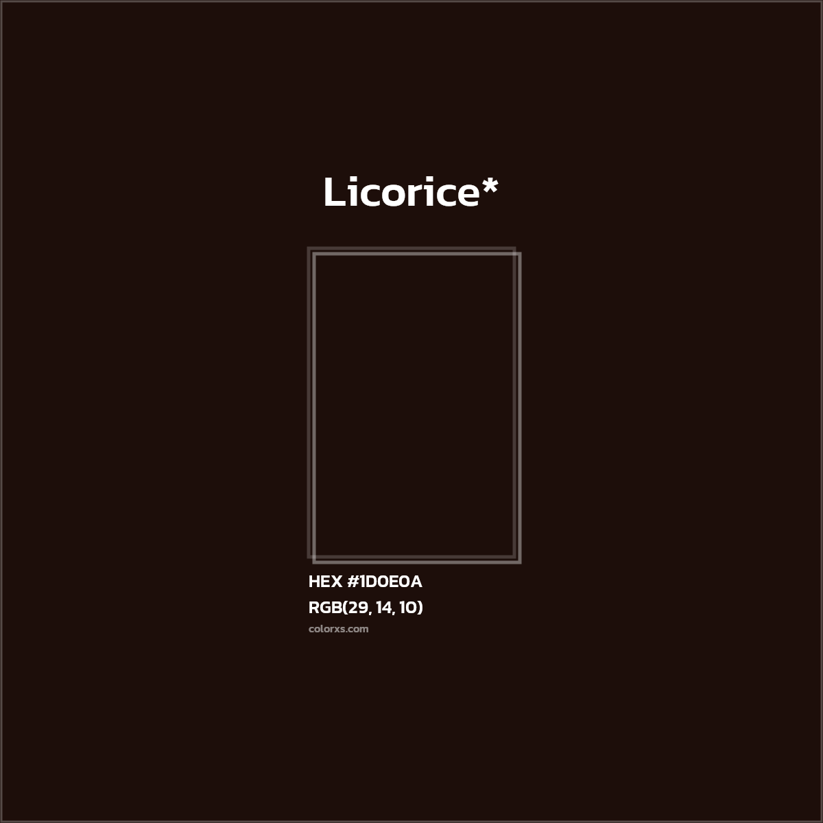 HEX #1D0E0A Color Name, Color Code, Palettes, Similar Paints, Images