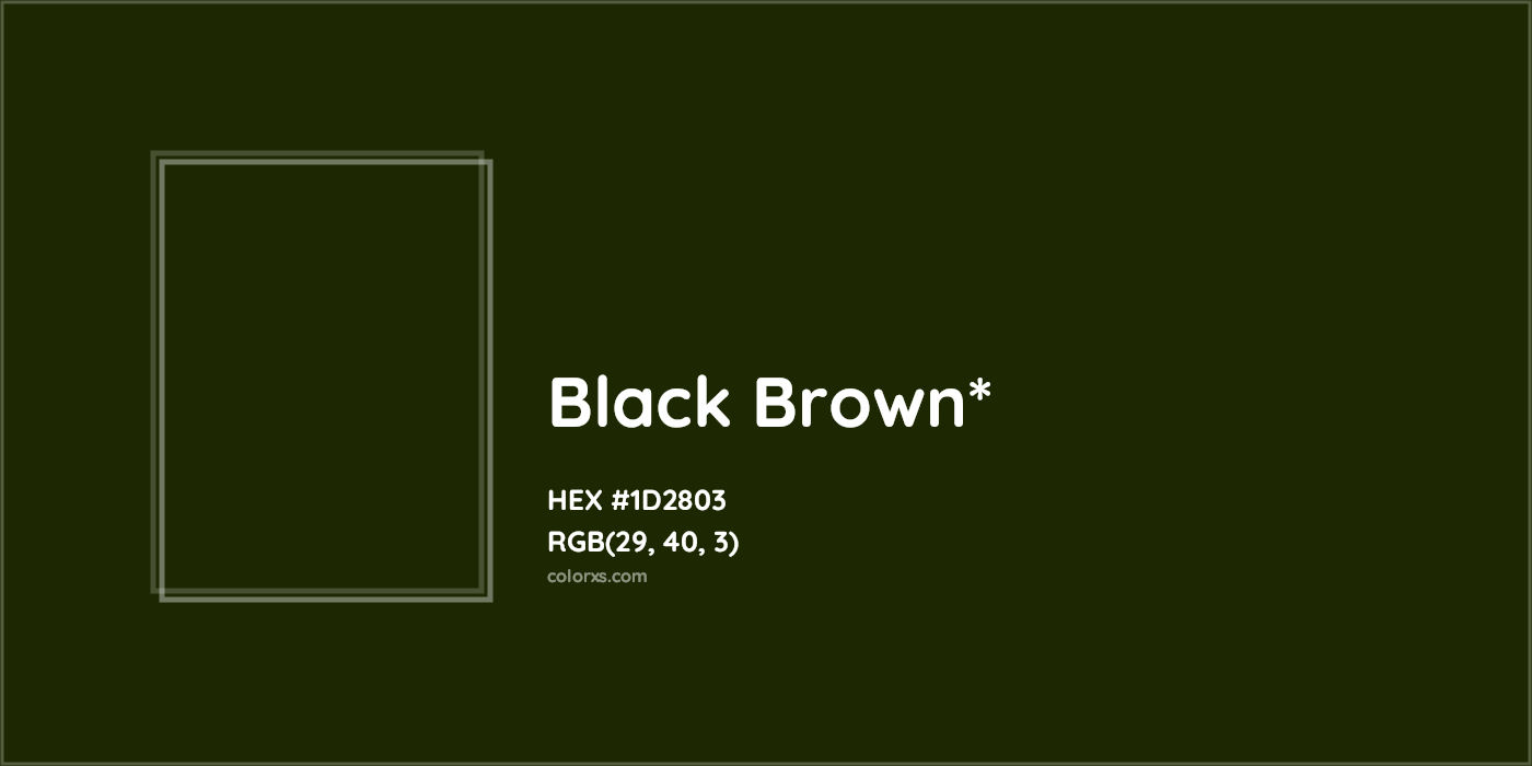 HEX #1D2803 Color Name, Color Code, Palettes, Similar Paints, Images