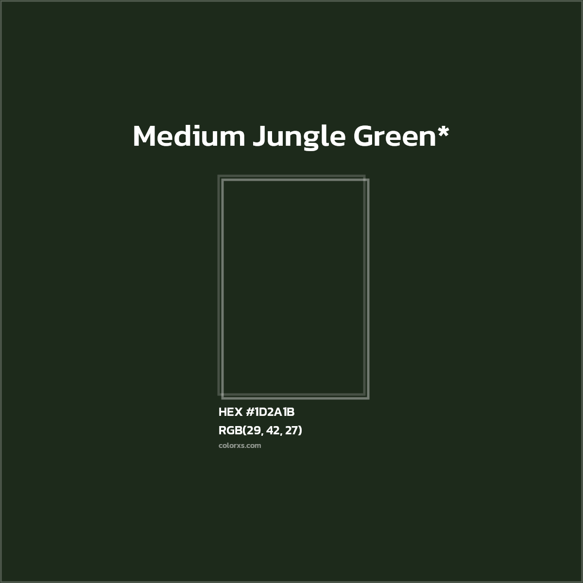 HEX #1D2A1B Color Name, Color Code, Palettes, Similar Paints, Images