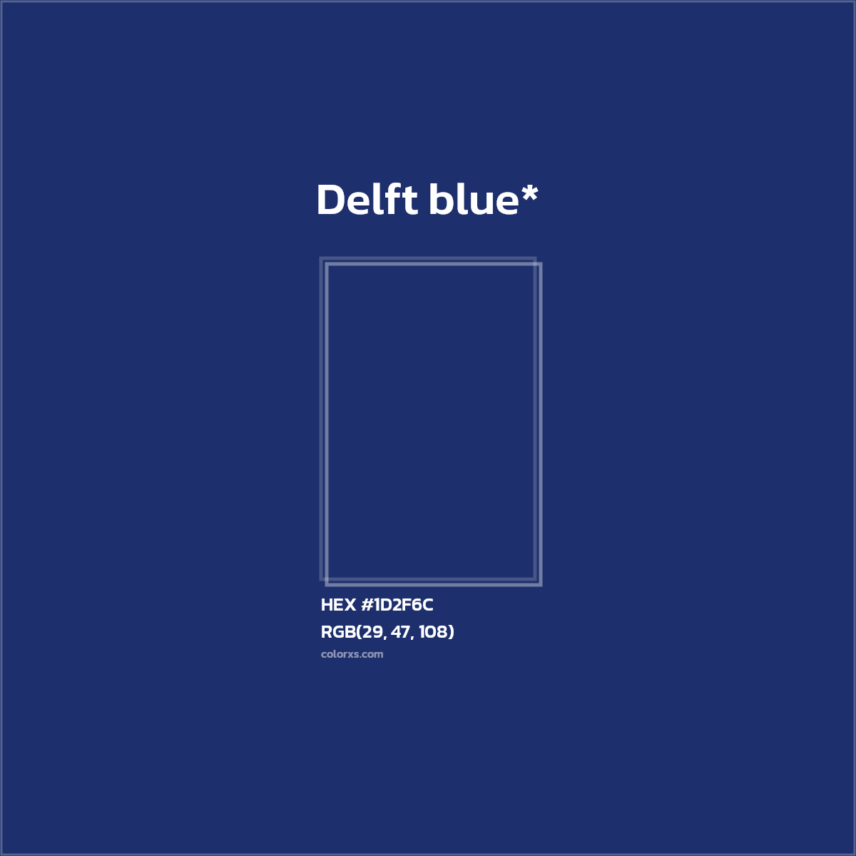 HEX #1D2F6C Color Name, Color Code, Palettes, Similar Paints, Images