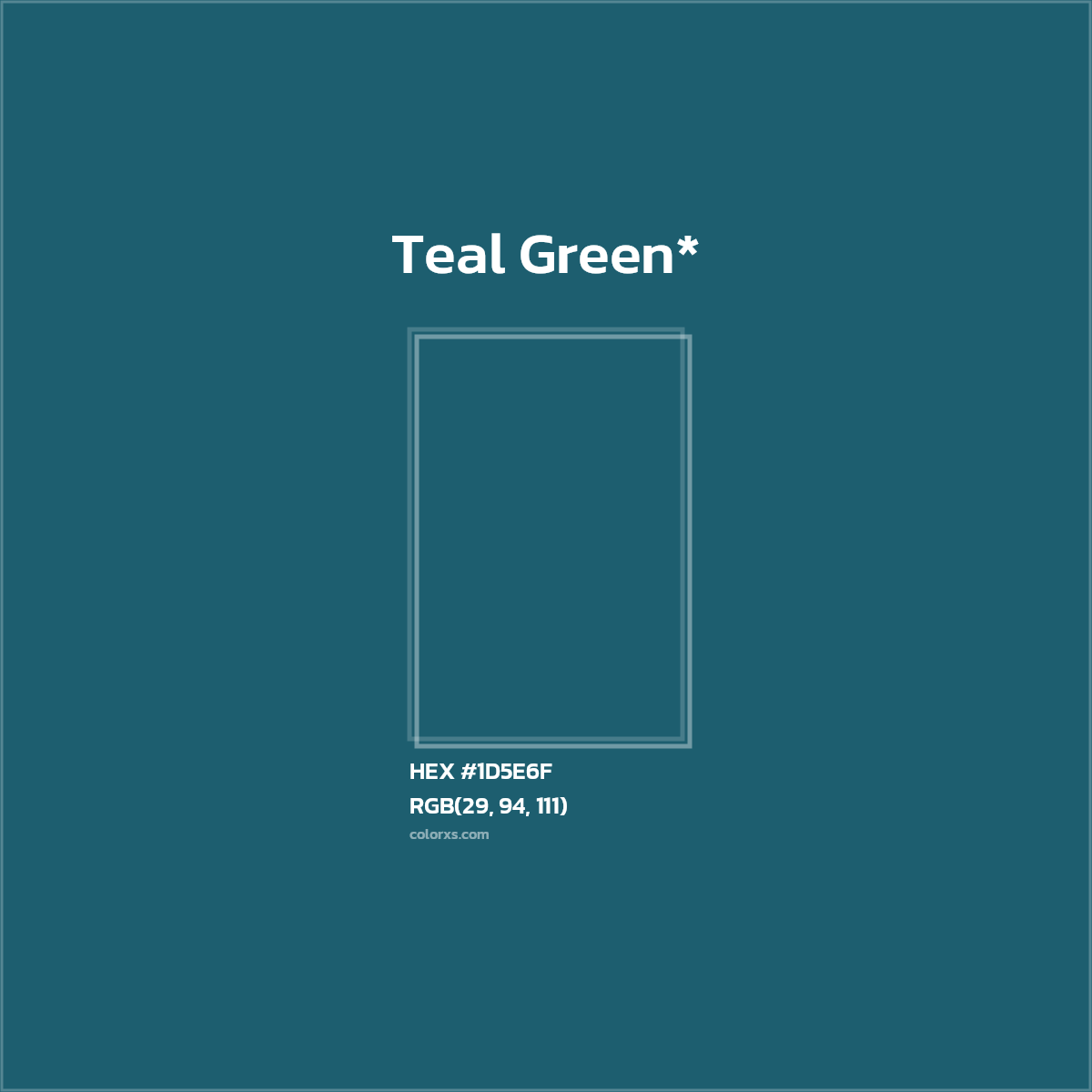 HEX #1D5E6F Color Name, Color Code, Palettes, Similar Paints, Images
