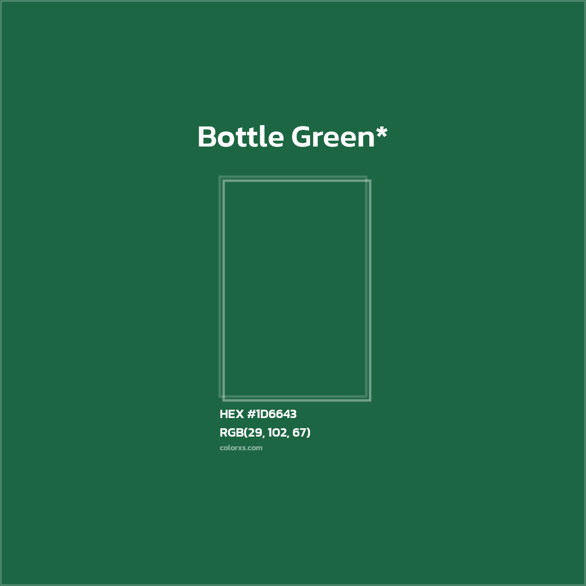 HEX #1D6643 Color Name, Color Code, Palettes, Similar Paints, Images