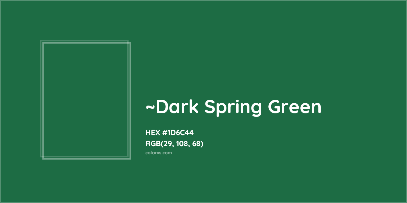 HEX #1D6C44 Color Name, Color Code, Palettes, Similar Paints, Images