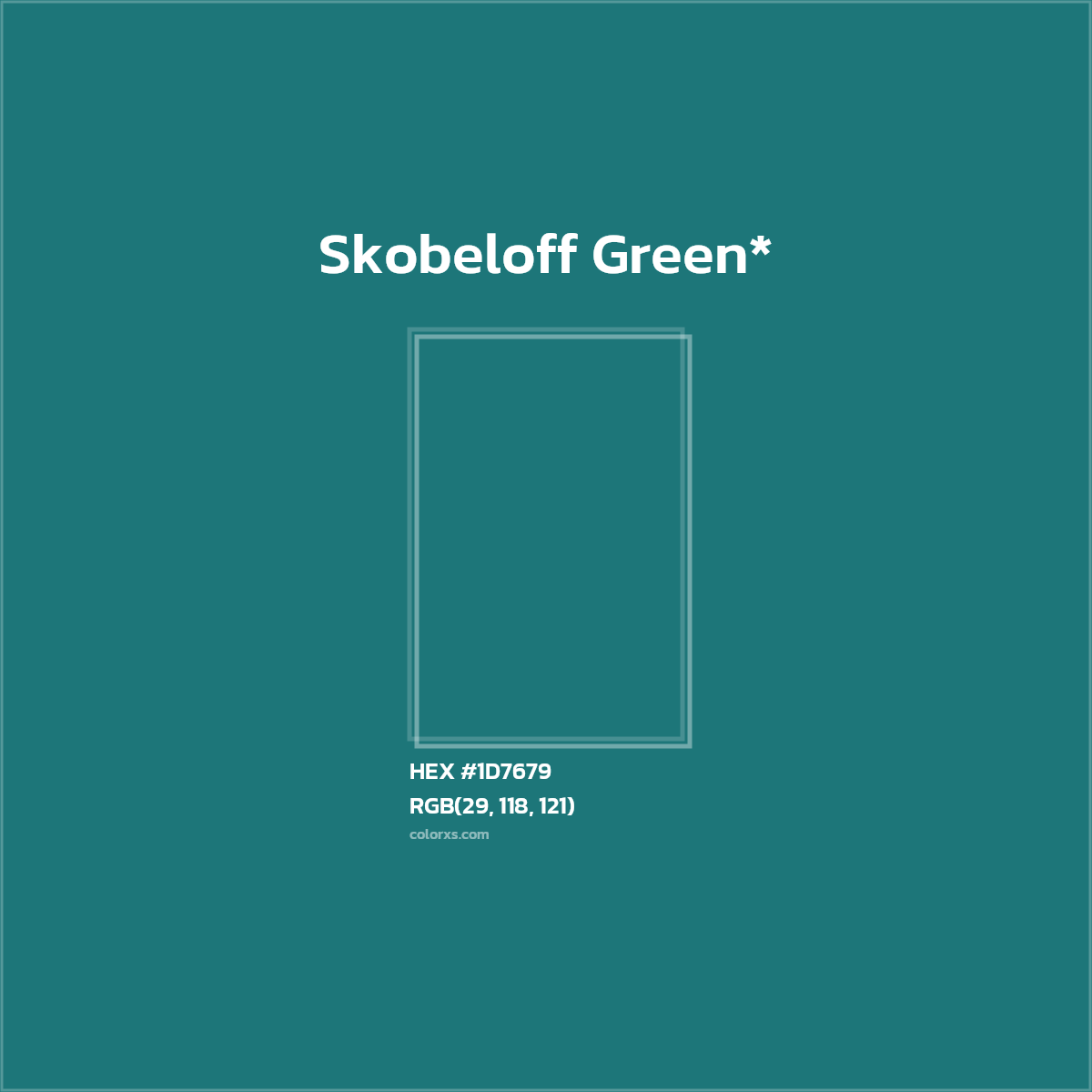 HEX #1D7679 Color Name, Color Code, Palettes, Similar Paints, Images