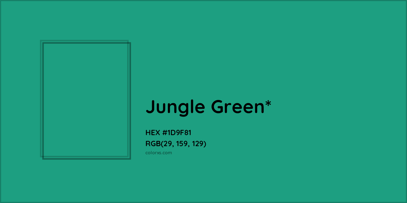 HEX #1D9F81 Color Name, Color Code, Palettes, Similar Paints, Images