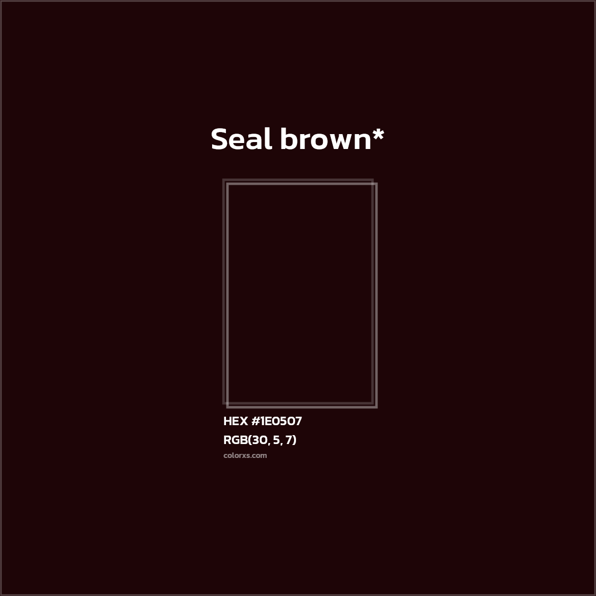 HEX #1E0507 Color Name, Color Code, Palettes, Similar Paints, Images