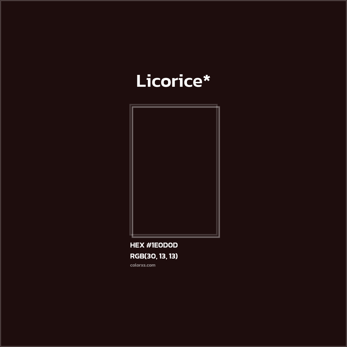 HEX #1E0D0D Color Name, Color Code, Palettes, Similar Paints, Images