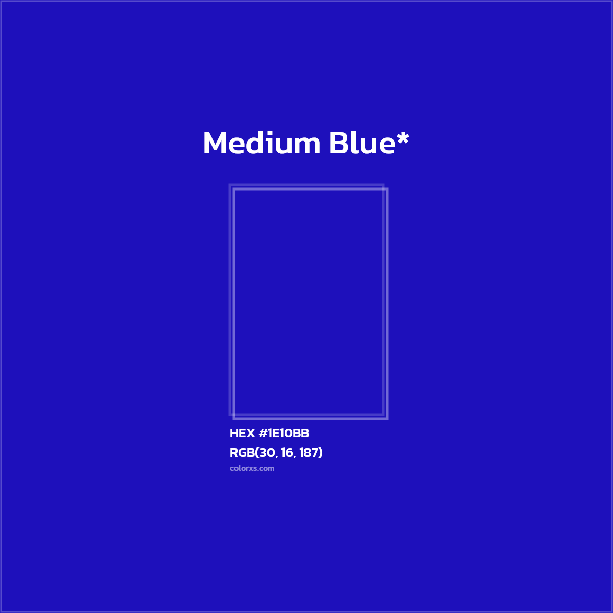 HEX #1E10BB Color Name, Color Code, Palettes, Similar Paints, Images