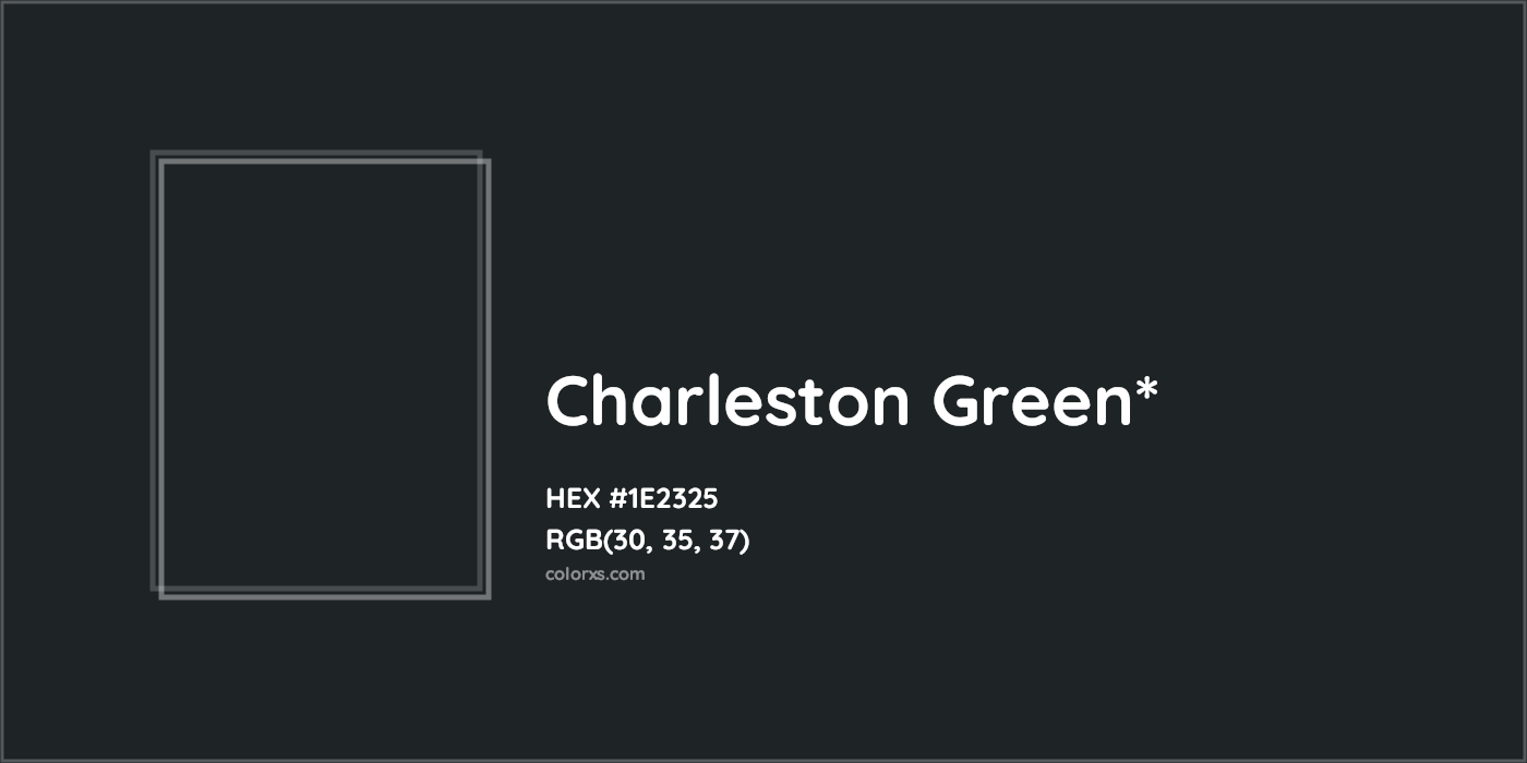 HEX #1E2325 Color Name, Color Code, Palettes, Similar Paints, Images