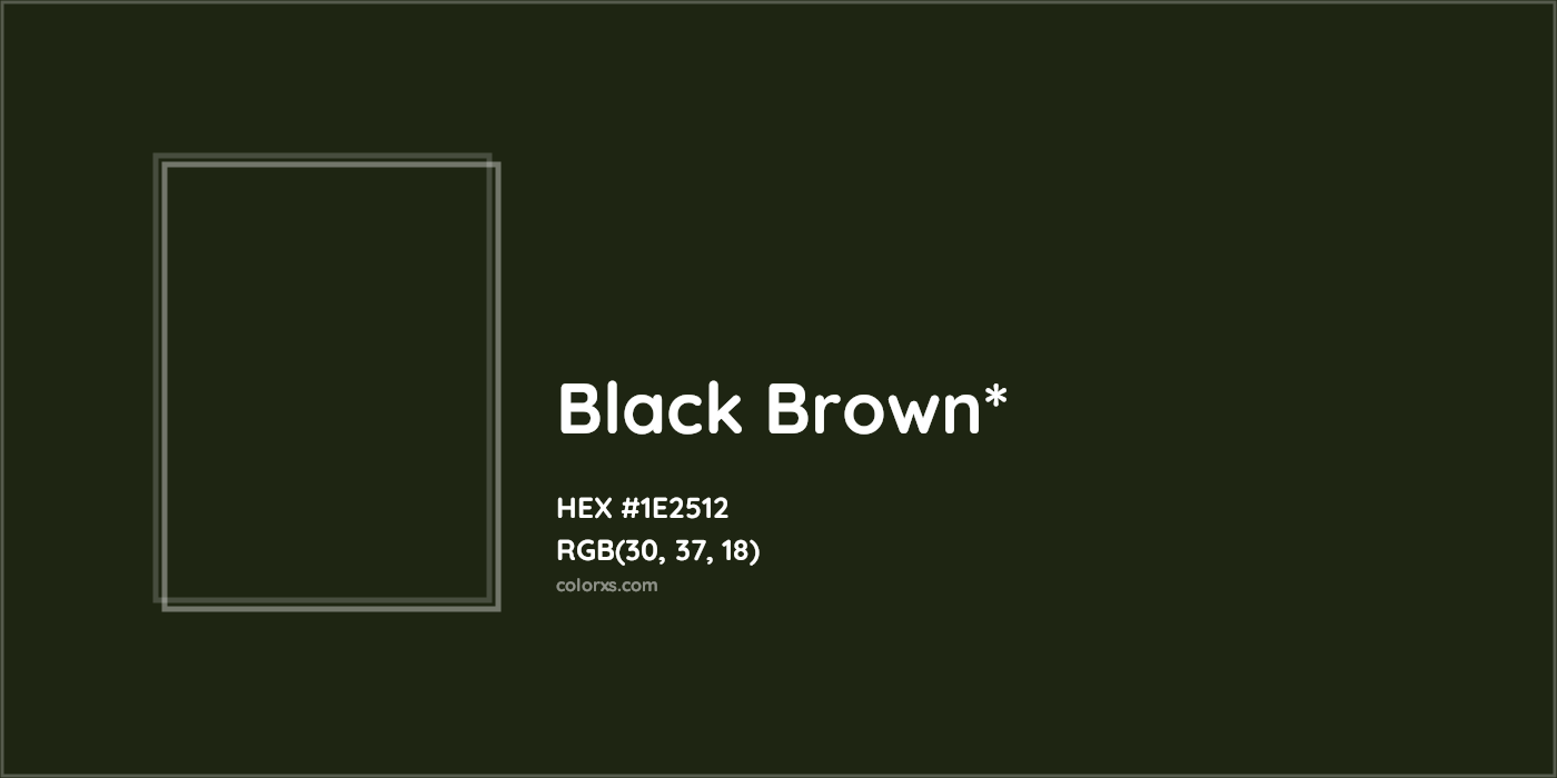 HEX #1E2512 Color Name, Color Code, Palettes, Similar Paints, Images