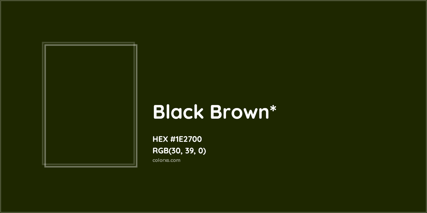HEX #1E2700 Color Name, Color Code, Palettes, Similar Paints, Images