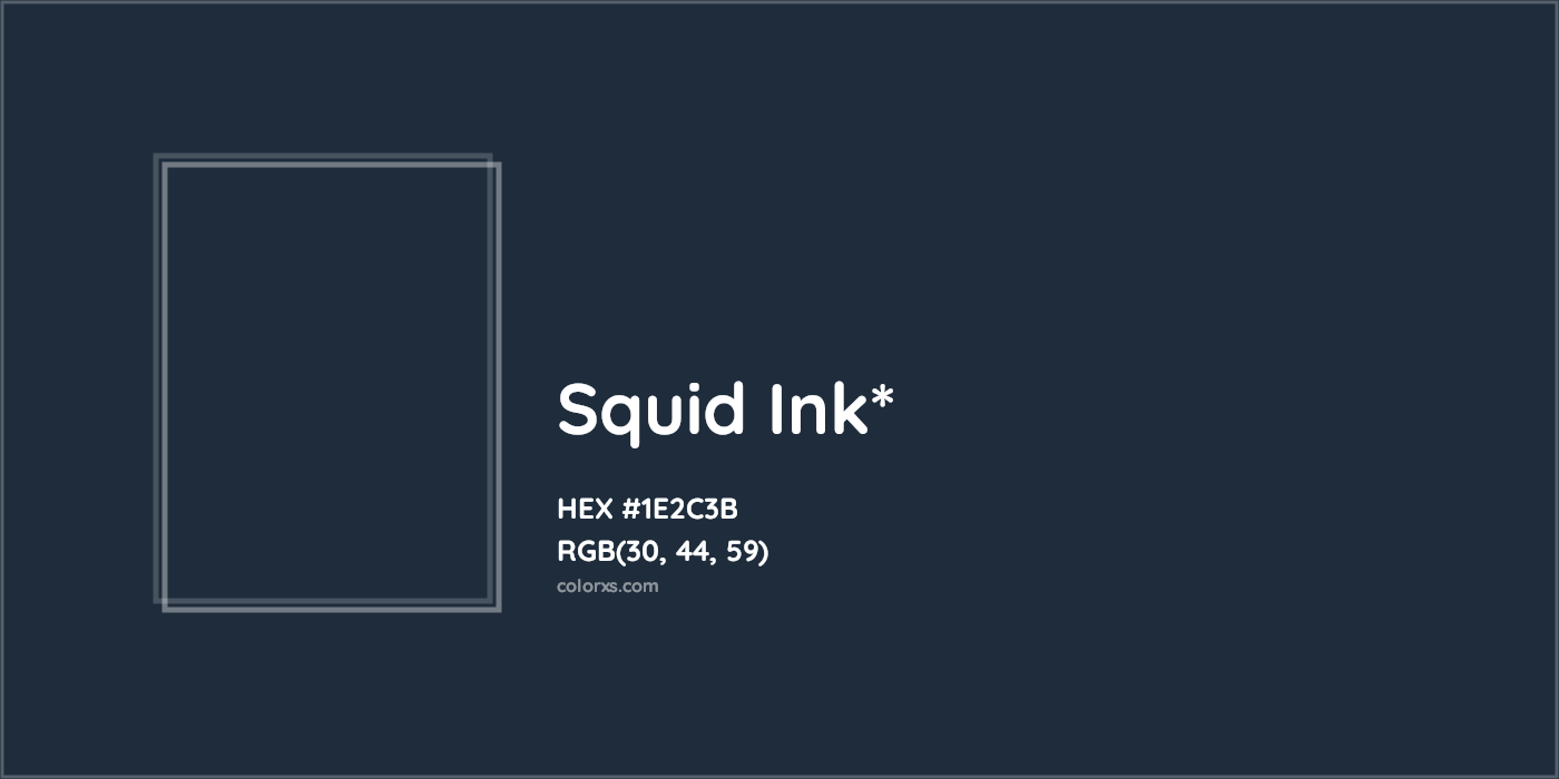 HEX #1E2C3B Color Name, Color Code, Palettes, Similar Paints, Images