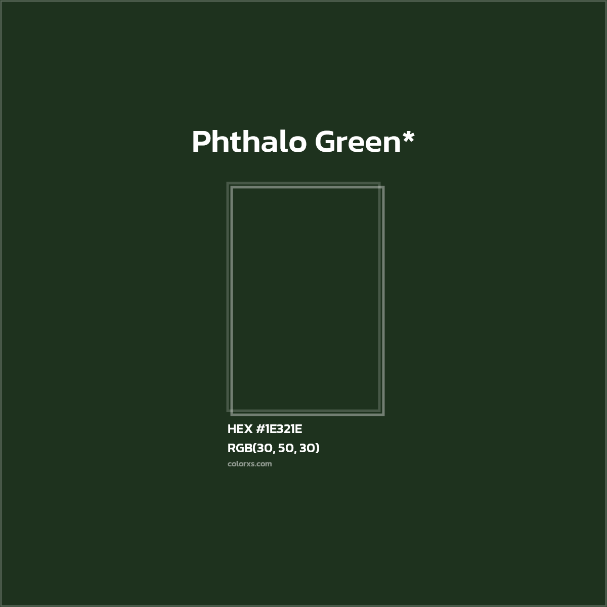 HEX #1E321E Color Name, Color Code, Palettes, Similar Paints, Images