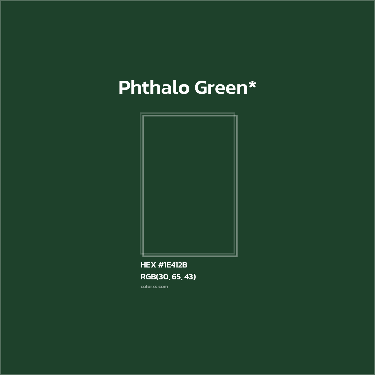 HEX #1E412B Color Name, Color Code, Palettes, Similar Paints, Images