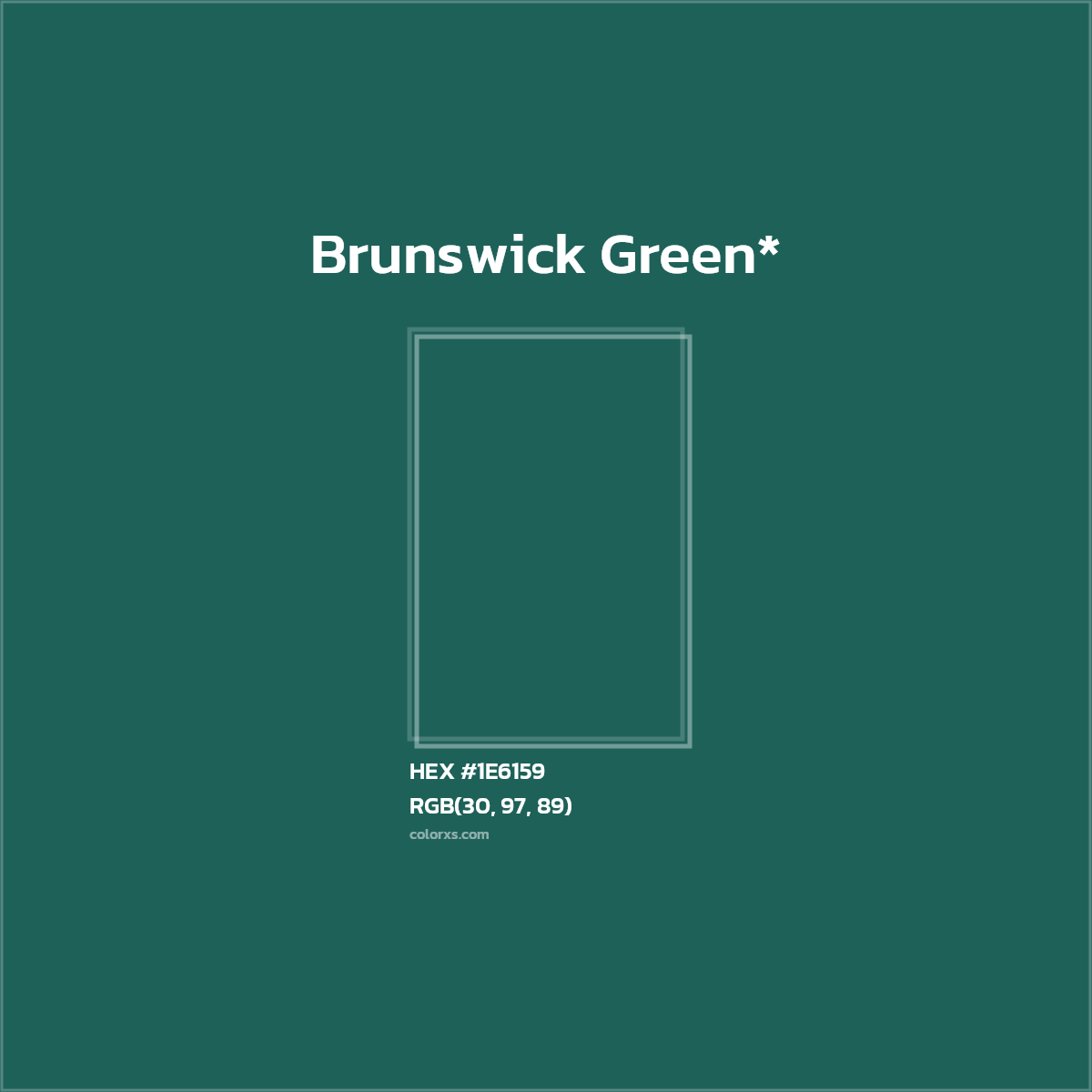 HEX #1E6159 Color Name, Color Code, Palettes, Similar Paints, Images