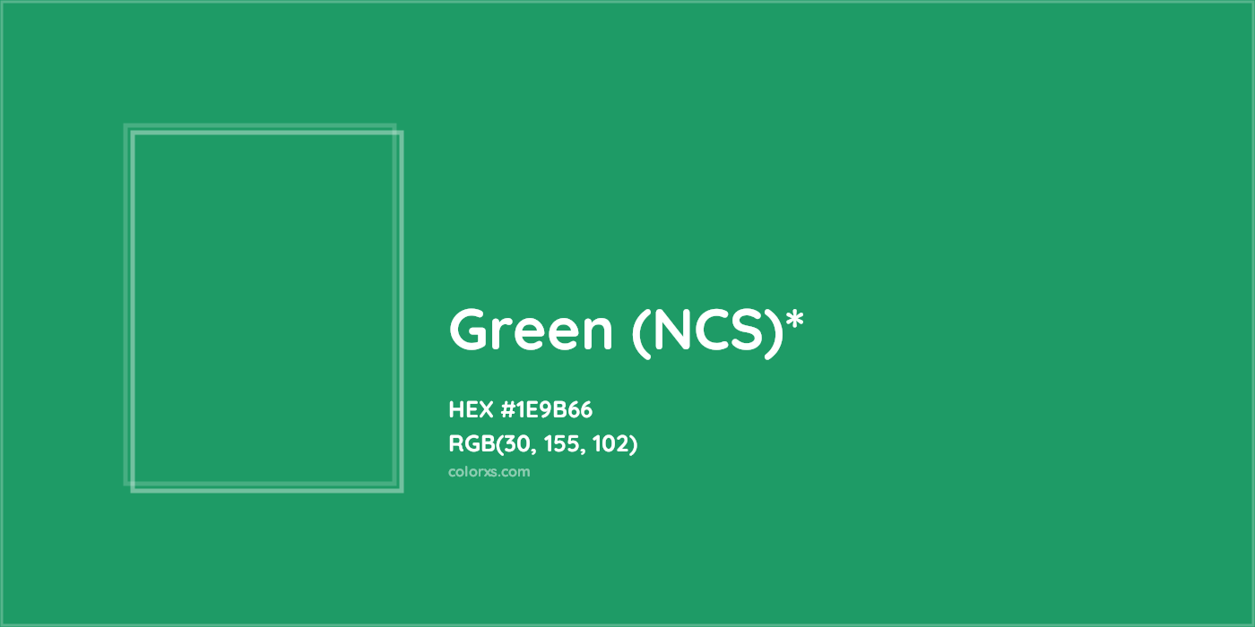 HEX #1E9B66 Color Name, Color Code, Palettes, Similar Paints, Images