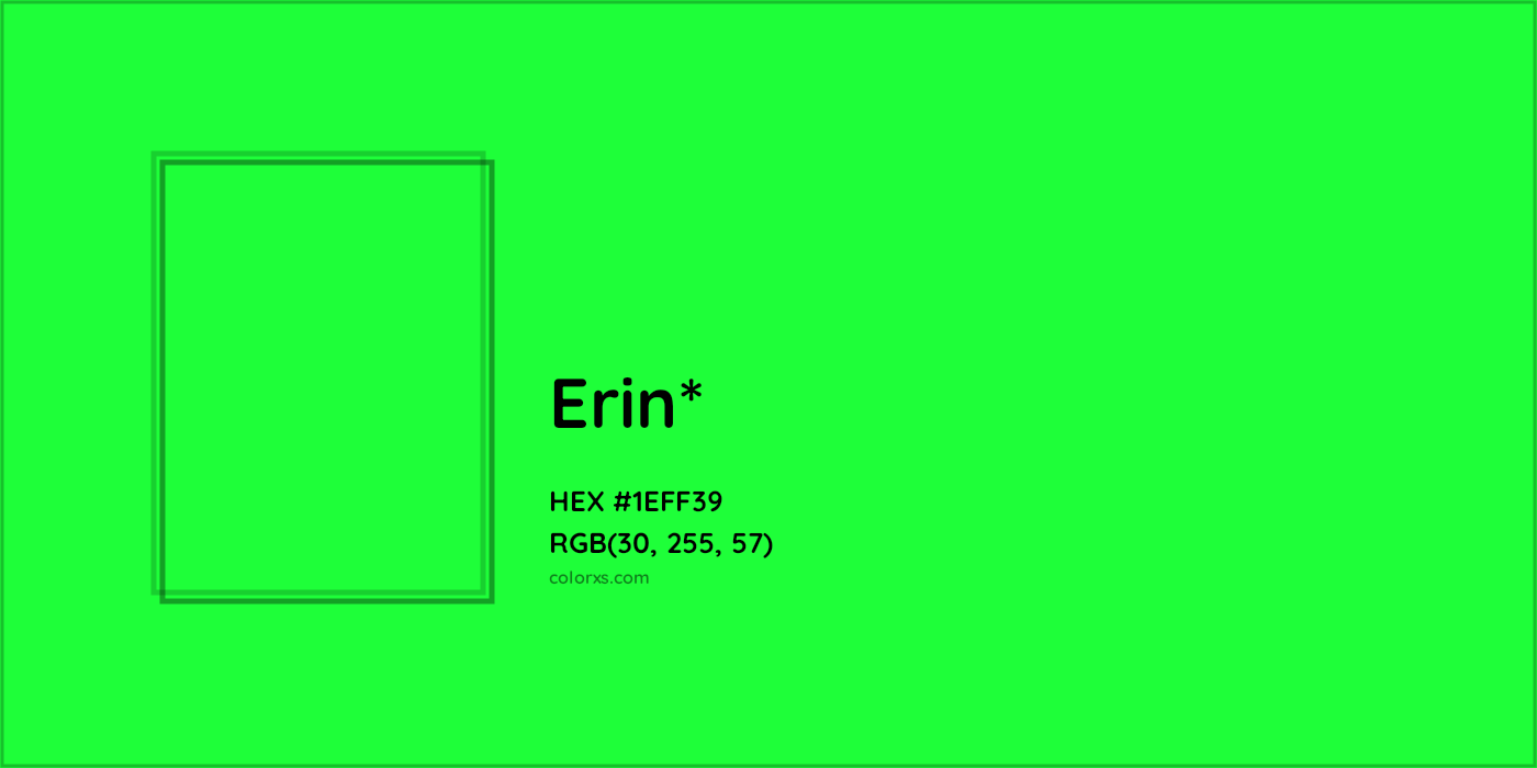 HEX #1EFF39 Color Name, Color Code, Palettes, Similar Paints, Images
