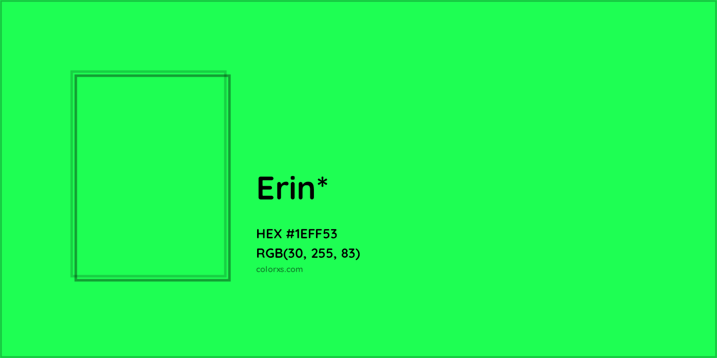 HEX #1EFF53 Color Name, Color Code, Palettes, Similar Paints, Images