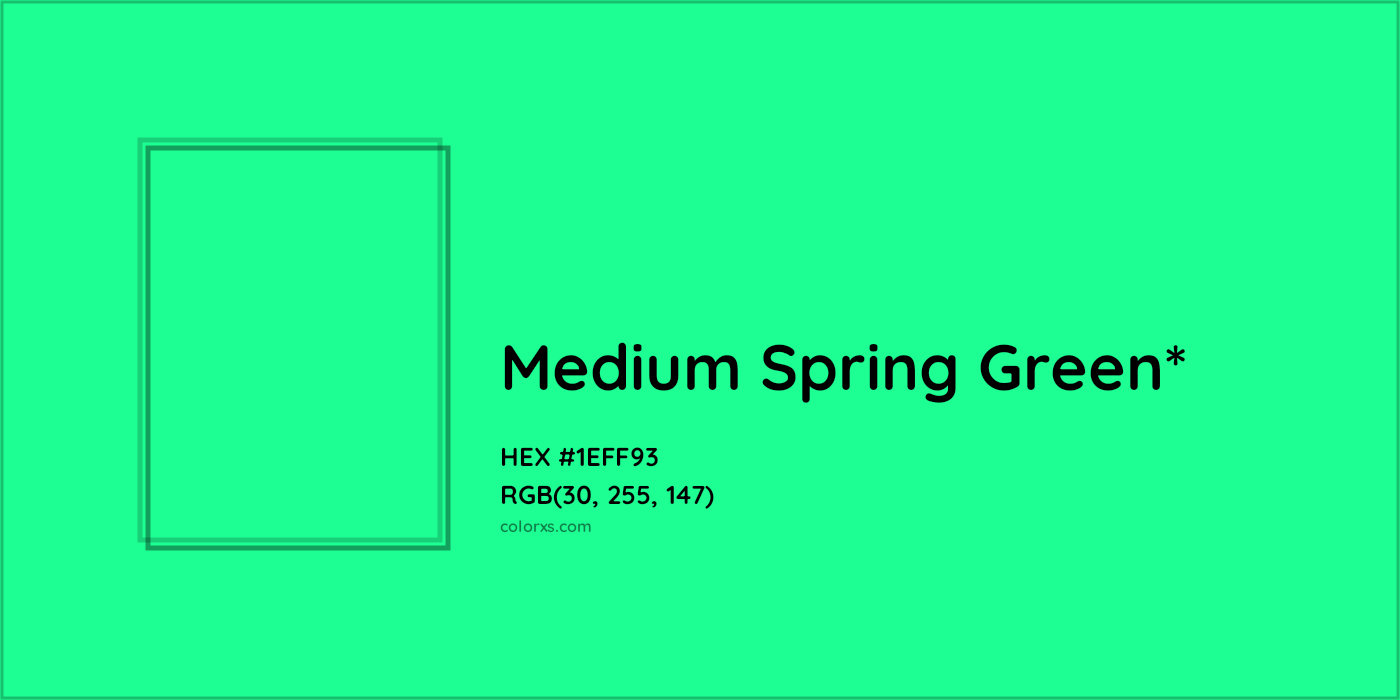 HEX #1EFF93 Color Name, Color Code, Palettes, Similar Paints, Images