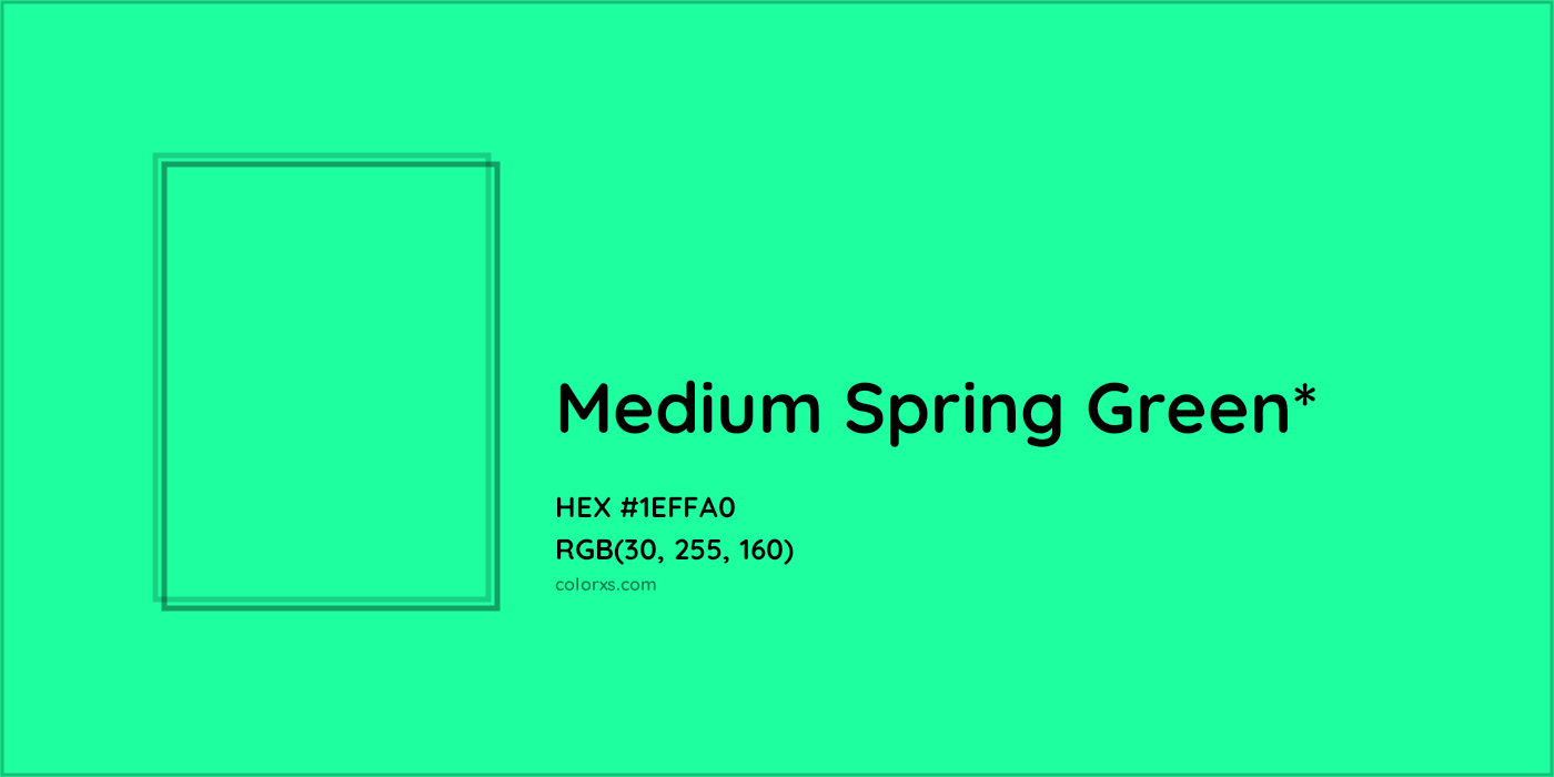 HEX #1EFFA0 Color Name, Color Code, Palettes, Similar Paints, Images