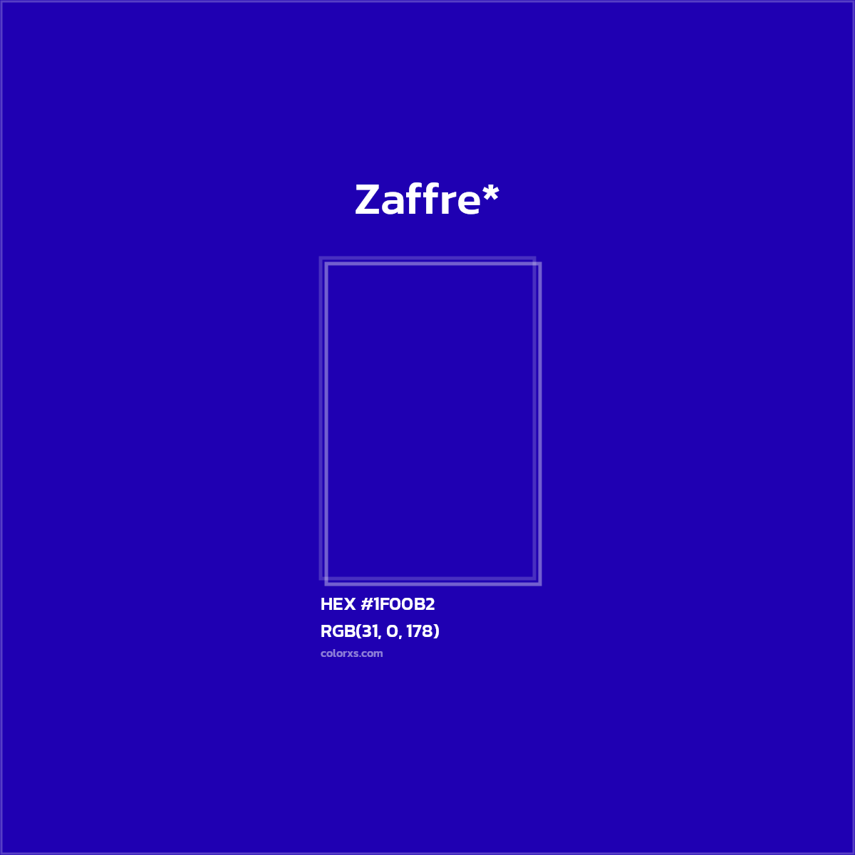 HEX #1F00B2 Color Name, Color Code, Palettes, Similar Paints, Images
