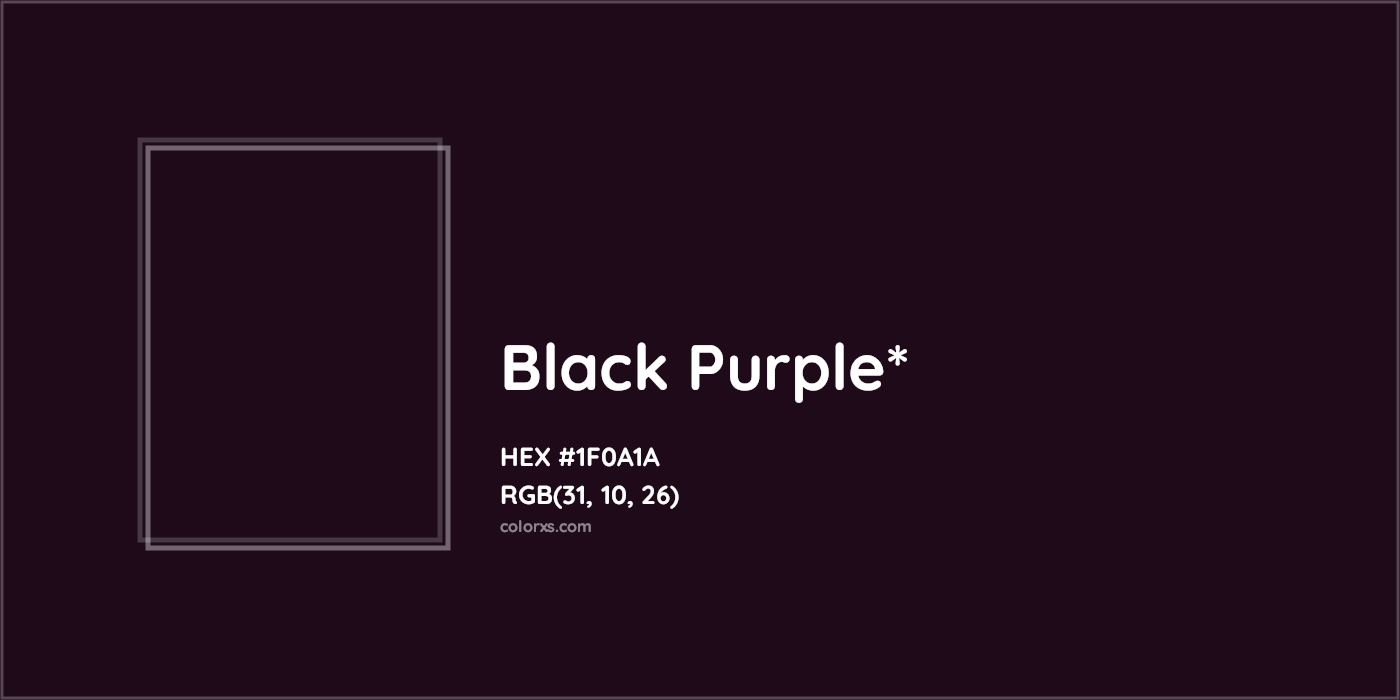 HEX #1F0A1A Color Name, Color Code, Palettes, Similar Paints, Images